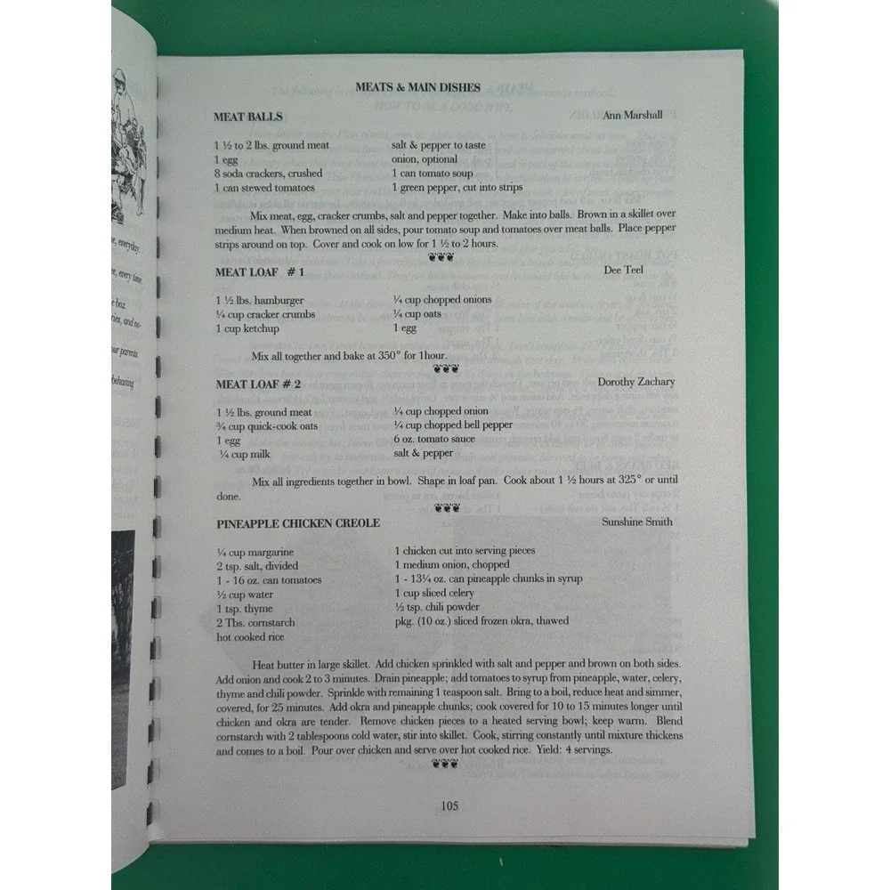 God's Family Edition II 2000 Plainview TX Church of Christ Cookbook Recipes
